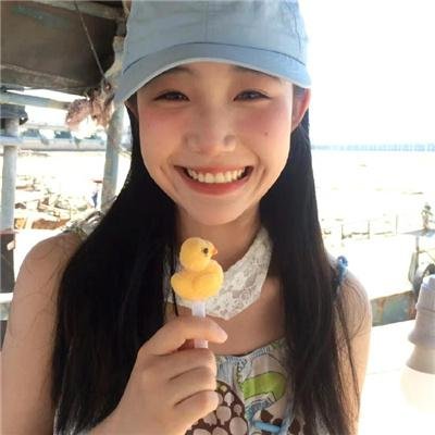 在大露台上